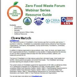 NCRA ZFWF Food Recovery Resource Guide, 2/21