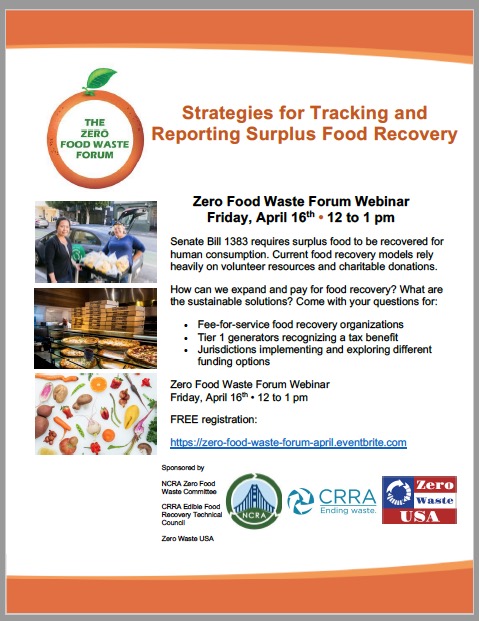 Funding Food Recovery, 4/21