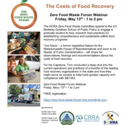 Costs of Food Recovery, 5/22