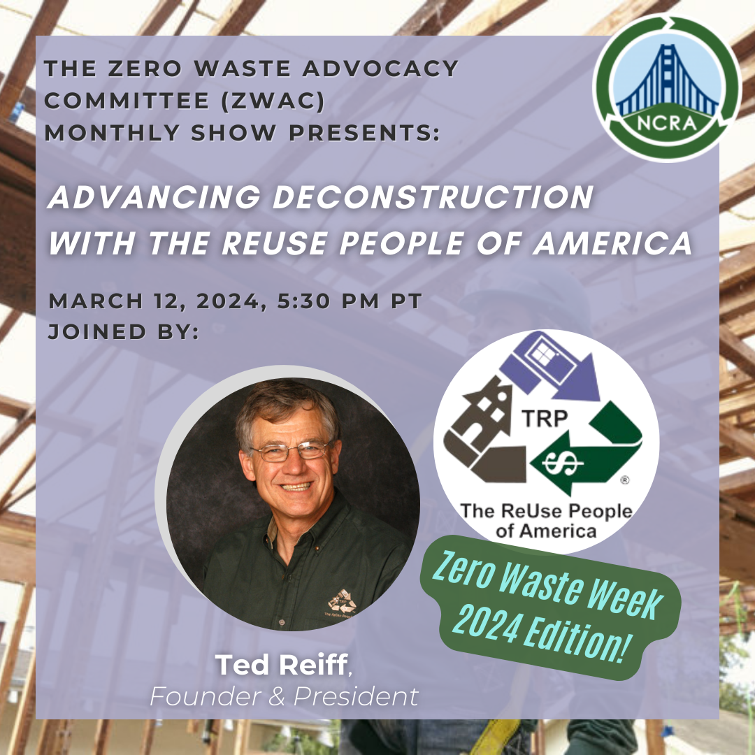 Deconstruction with The Reuse People of America, 3/24