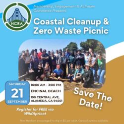 Picnic & Coastal Clean-Up, Alameda, 9/21 – All Welcome!